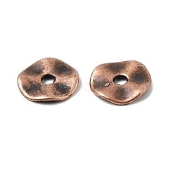 Tibetan Style Alloy Wavy Spacer Beads&nbsp;LS-RLF9350Y-NF