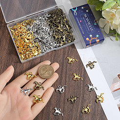 120Pcs 3 Colors Tibetan Style Alloy Pendants&nbsp;FIND-SC0011-89