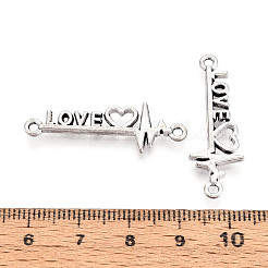 Tibetan Style Alloy Links/Connectors&nbsp;PALLOY-T090-89AS