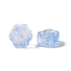 Electroplated Glass Beads&nbsp;GLAA-G090-01L