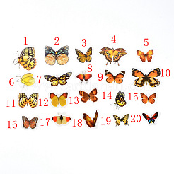 40Pcs 20 Styles Waterproof PET Adhesive Stickers Set&nbsp;DIY-WH0240-19