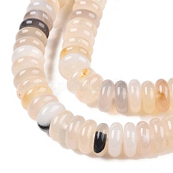 Natural White Agate Beads Strands&nbsp;G-T138-60