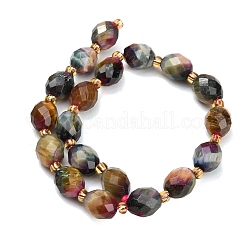 Dyed Natural Tiger Eye Beads Strands&nbsp;GG-CBA4A3B-A06