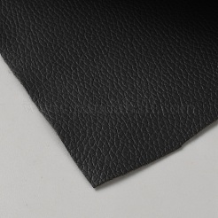 塩ビ革生地  DIYクラフト用品  ブラック  1370x0.7mm  2ヤード/個&nbsp;DIY-WH0816-096B