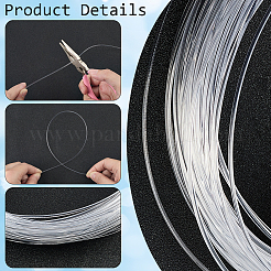 25mのPVCボーン  モデリングスティック  ラウンド  透明  1.2mm&nbsp;KY-GF0001-66A