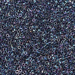 MIYUKIデリカビーズ  シリンダー  日本製シードビーズ  11/0  （db0059)アメジストクリスタルアブ  1.3x1.6mm  穴：0.8mm  約2000PCS /ボトル  10 G /ボトル&nbsp;SEED-JP0008-DB0059
