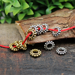 200Pcs 2 Styles Alloy Spacer Beads&nbsp;FIND-AR0005-45