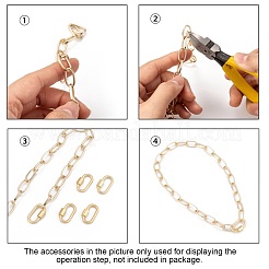 Brass Screw Carabiner Lock Charms&nbsp;ZIRC-G160-11G