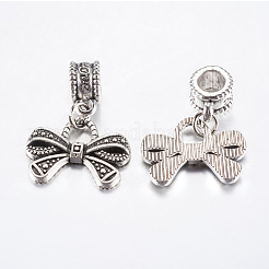 Tibetan Style Alloy European Dangle Charms&nbsp;PALLOY-F199-25AS