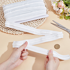 10M Flat Polyester Elastic Cord with Drawstring Cord Inside&nbsp;EW-BC0001-09