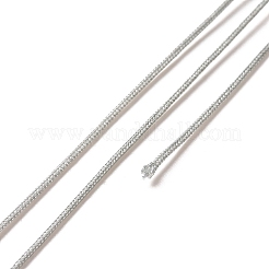 ナイロン編みコード  ビーズ細工、ジュエリー製作、マクラメ工芸用の中国結び紐  ゲインボロ  0.8mm  約7~9m /ロール&nbsp;NWIR-N001-0.8mm-31