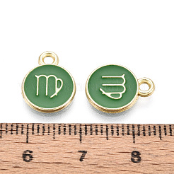 Alloy and Enamel Charms&nbsp;ENAM-T021-28H