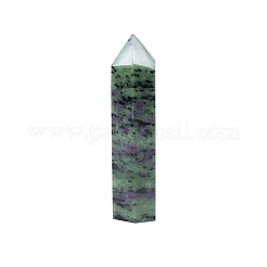 Point Tower Natural Ruby in Zoisite Home Display Decoration&nbsp;PW-WG48084-04