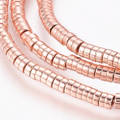 Electroplated Non-magnetic Synthetic Hematite Beads Strands&nbsp;G-G826-09RG-2mm