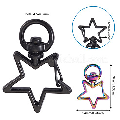26Pcs 13 Style Zinc Alloy Swivel Lobster Claw Clasps&nbsp;FIND-CW0001-03