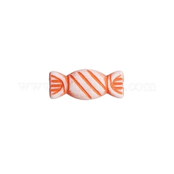 クリスマスをテーマにした不透明アクリルビーズ  クラフトビーズ  キャンディ  ミックスカラー  7x16.3mm&nbsp;XMAS-PW0001-211