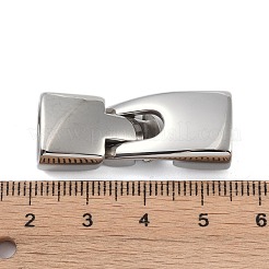 Non-Tarnish 316 Stainless Steel Snap Lock Clasps&nbsp;STAS-K282-05P