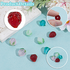 40Pcs Glass Beads&nbsp;GLAA-PA0001-62
