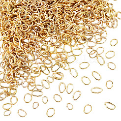 600Pcs 4 Styles 304 Stainless Steel Jump Rings&nbsp;STAS-TA0006-43A