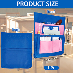Polyester Classroom Chair Back Hanging Organizer&nbsp;AJEW-WH20017-46C