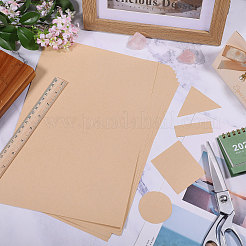 Kraft Paper PVC Stickers&nbsp;DIY-WH0899-410A