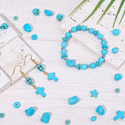 789Pcs 11 Styles Dyed Synthetic Turquoise Beads&nbsp;TURQ-BM0001-03