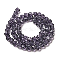Transparent Glass Beads&nbsp;EGLA-A035-T8mm-D15