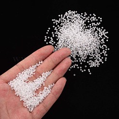12/0 Imitation Jade Glass Seed Beads&nbsp;SEED-S049-B-004