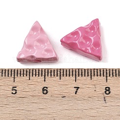 不透明なアクリルビーズ  チーズ  ミックスカラー  13x13.5x6.5mm  穴：2.6mm&nbsp;OACR-I029-03