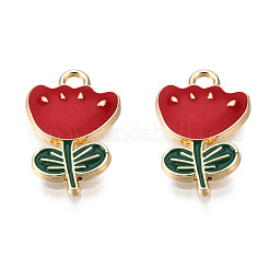 Eco-Friendly Zinc Alloy  Pendants&nbsp;ENAM-R051-07-01G-NR