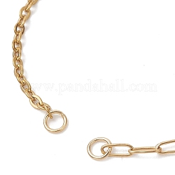 4Pcs 4 Styles 304 Stainless Steel Mixed Chain Bracelet Making&nbsp;AJEW-JB01559