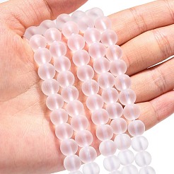 Quartz Crystal Beads Strands&nbsp;G497-8mm