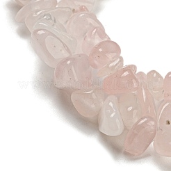 Natural Rose Quartz Chips Beads Strands&nbsp;F007-3