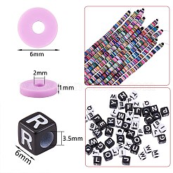 10 Strands Handmade Polymer Clay Beads Strands&nbsp;CLAY-SZ0001-62B