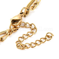 304 Stainless Steel Multi-Strand Chain Bracelets&nbsp;LS-BJEW-G711-03B-G