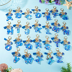 Star Resin & Shell Keychains&nbsp;KEYC-TAC00087-01E