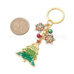 Alloy Christmas Tree Keychains&nbsp;KEYC-JKC00972
