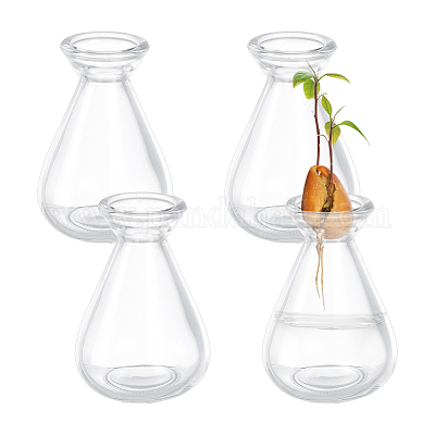 Empty Glass Diffuser Bottle for Aromatherapy&nbsp;LS-AJEW-WH0752-132-1