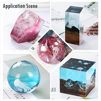 シーライフモデル UVレジン封入パーツ エポキシ樹脂ジュエリー