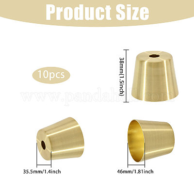 Iron Table Leg Protector Cups&nbsp;AJEW-WH0816-416A-G-1