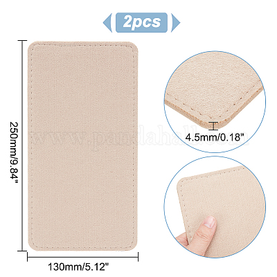 フェルトインサートバッグボトム  クッションパッド  長方形  キャメル  25x13x0.45cm&nbsp;DIY-WH0308-167B-01-1