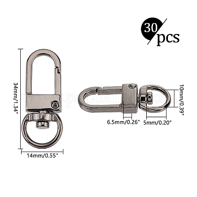 Wholesale Zinc Alloy Swivel Clasps - Pandahall.com