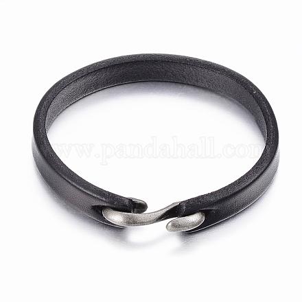 Cowhide Leather Bracelets BJEW-G575-09C-1