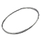 Titanium Wire, Round, Stainless Steel Color, 18 Gauge, 1mm, about 65.62 Feet(20m)/Bundle
