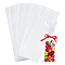 OPP Cellophane Bags, Rectangle, Clear, 25x8cm