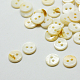 2-Hole Shell Flat Round Buttons&nbsp;BUTT-P012-13-1