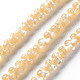 Natural Trochid Shell/Trochus Shell Bead Strands&nbsp;SSHEL-N034-104-A01-1