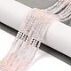 Natural Morganite Beads Strands&nbsp;G-F770-C05-03-1