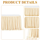 Polyester Table Skirt&nbsp;AJEW-WH20019-110C-4