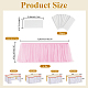 Polyester Table Skirt&nbsp;AJEW-WH20019-110A-2
